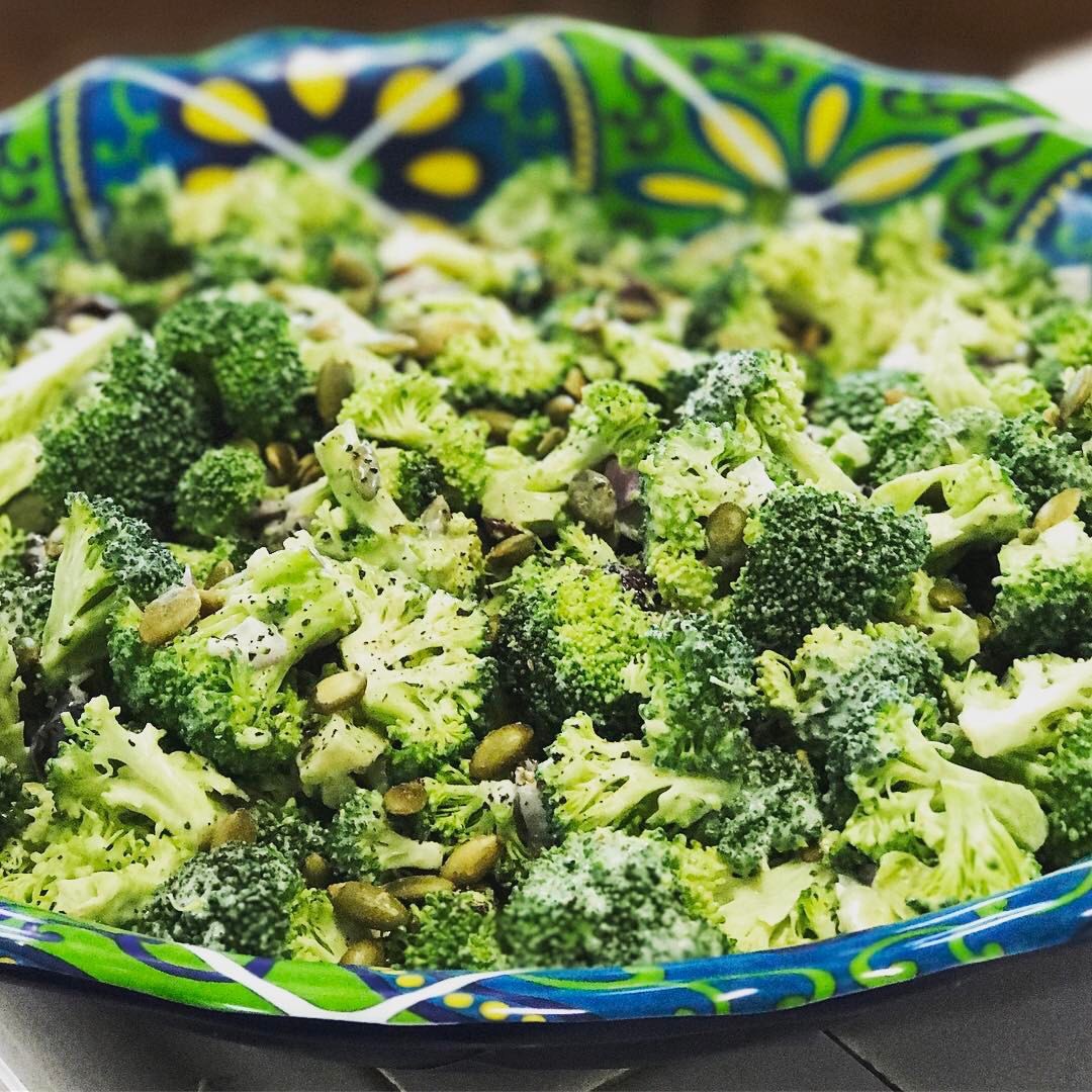 Broccoli Cranberry Salad | Sarafina's Kitchen